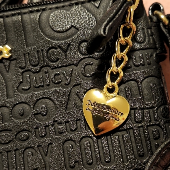 Black Juicy Couture Crossbody NWT - Picture 7 of 8